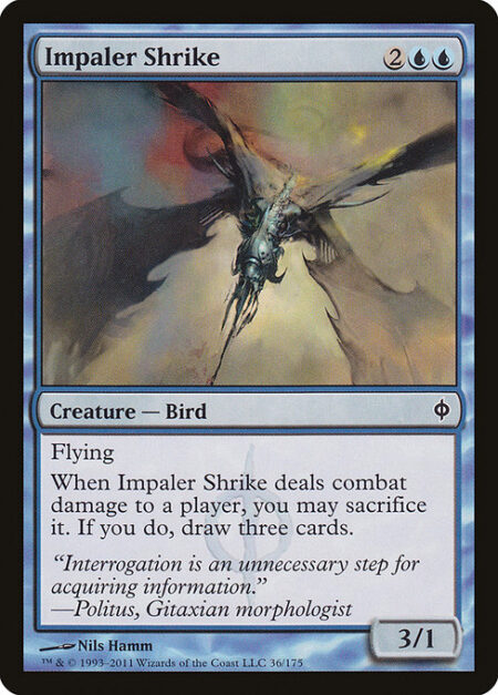 Impaler Shrike - Flying