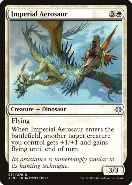 Imperial Aerosaur - Flying