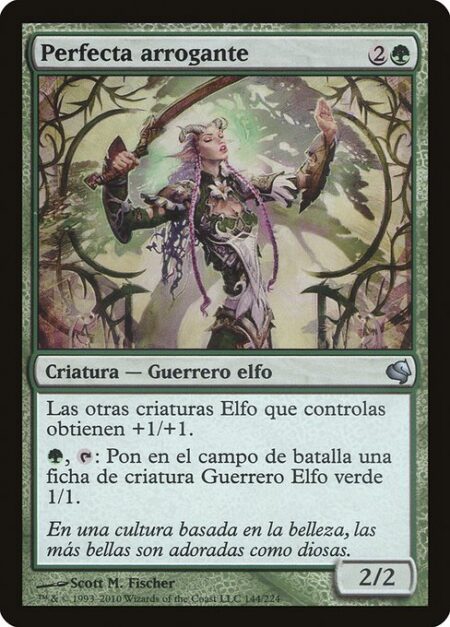 Imperious Perfect - Other Elves you control get +1/+1.