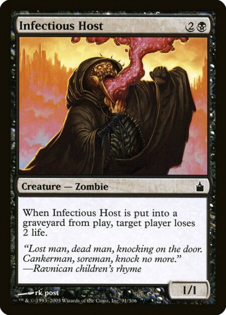 Infectious Host - When Infectious Host dies