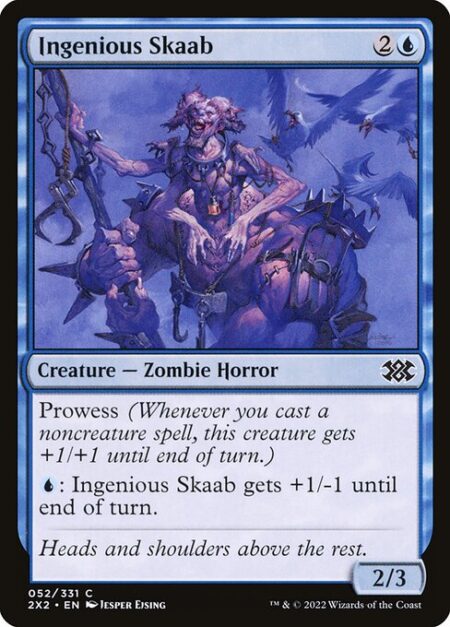 Ingenious Skaab - Prowess (Whenever you cast a noncreature spell