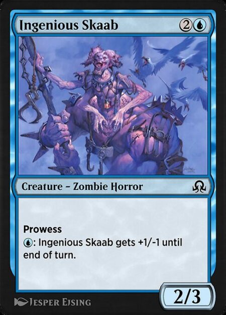 Ingenious Skaab - Prowess (Whenever you cast a noncreature spell