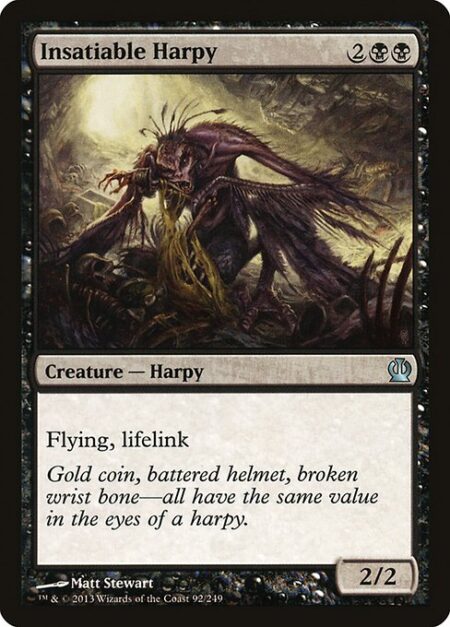 Insatiable Harpy - Flying