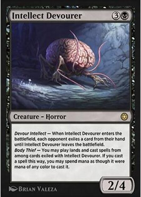 Intellect Devourer - Devour Intellect — When Intellect Devourer enters