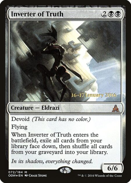 Inverter of Truth - Devoid (This card has no color.)