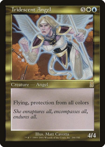 Iridescent Angel - Flying