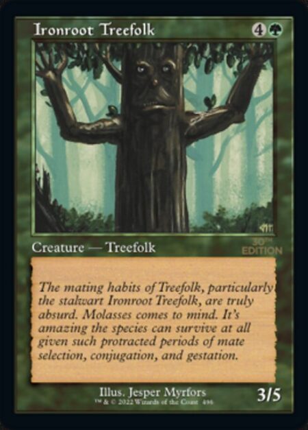 Ironroot Treefolk -