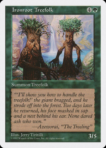 Ironroot Treefolk -