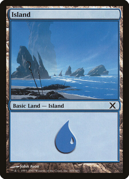 Island - ({T}: Add {U}.)