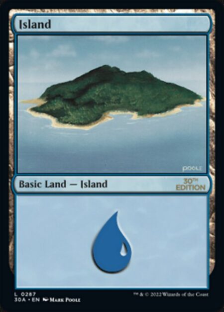 Island - ({T}: Add {U}.)