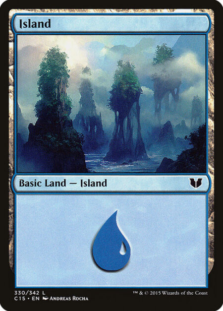 Island - ({T}: Add {U}.)