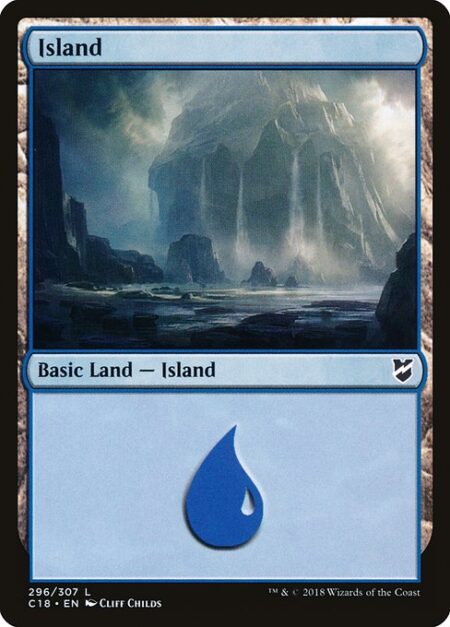 Island - ({T}: Add {U}.)