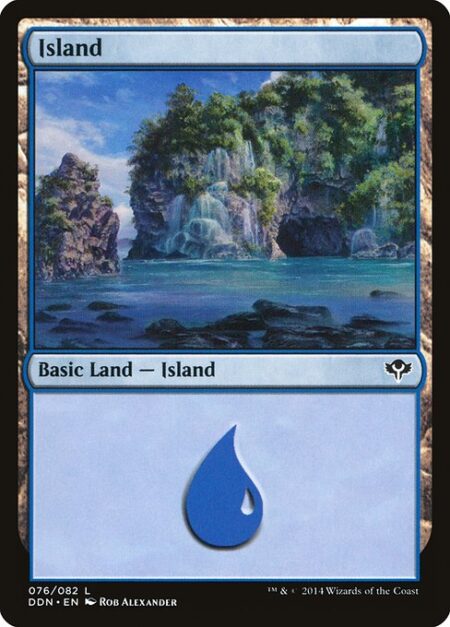 Island - ({T}: Add {U}.)