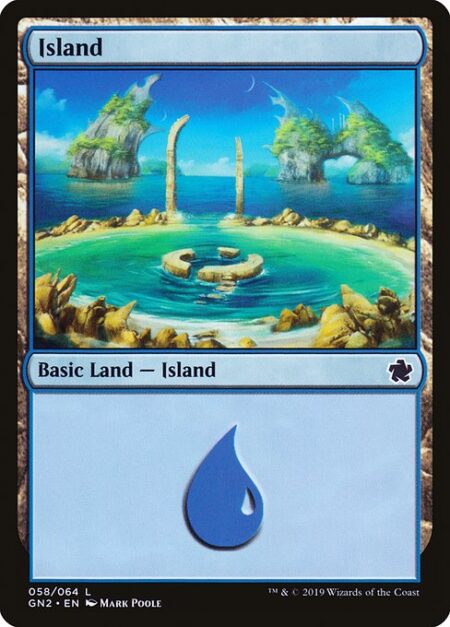 Island - ({T}: Add {U}.)