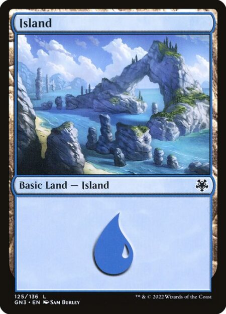 Island - ({T}: Add {U}.)