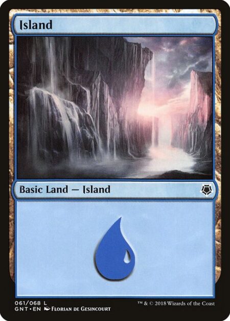 Island - ({T}: Add {U}.)