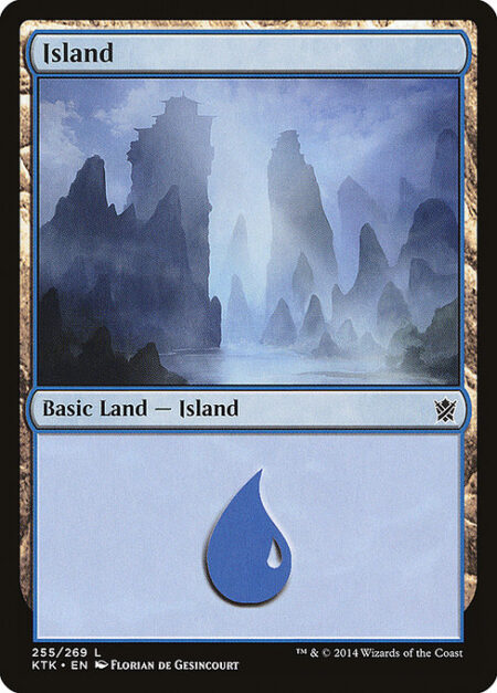 Island - ({T}: Add {U}.)