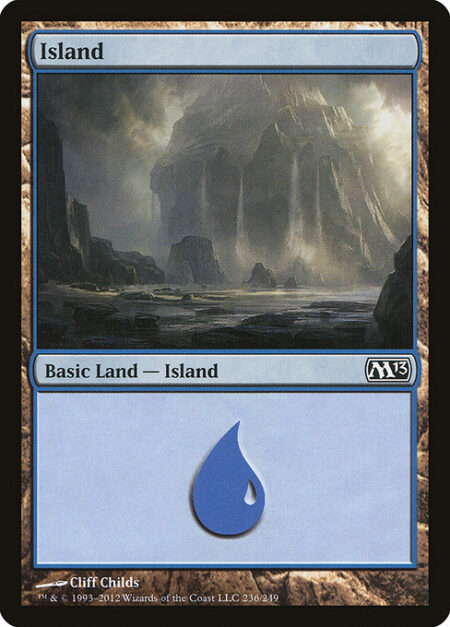 Island - ({T}: Add {U}.)