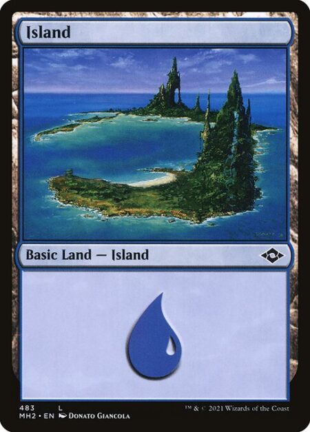 Island - ({T}: Add {U}.)