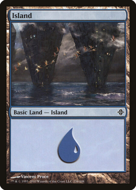 Island - ({T}: Add {U}.)