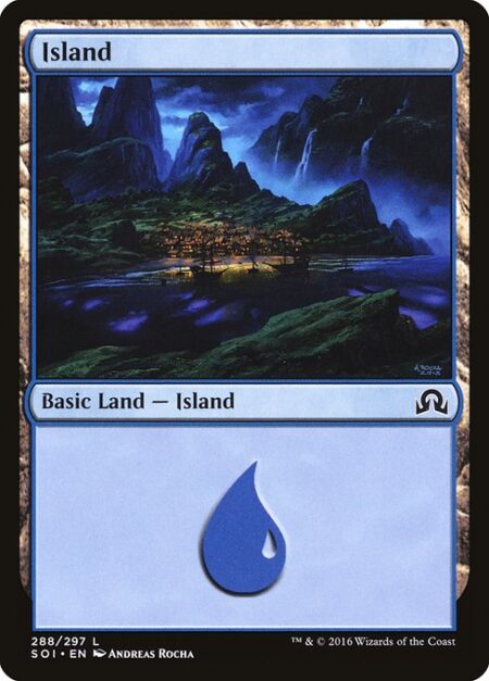 Island - ({T}: Add {U}.)