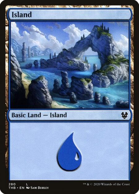 Island - ({T}: Add {U}.)