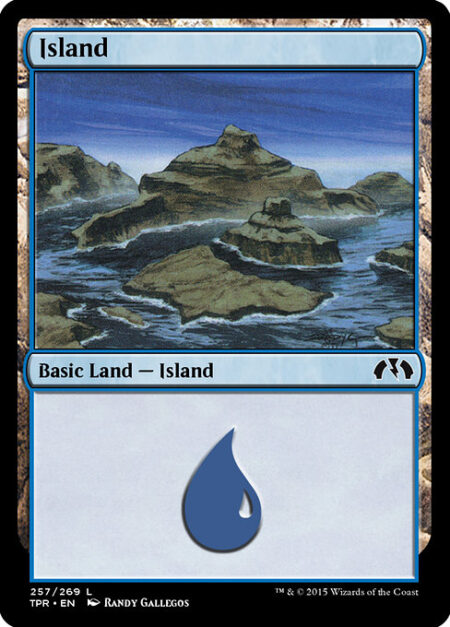 Island - ({T}: Add {U}.)