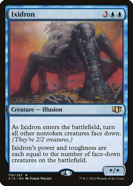 Ixidron - As Ixidron enters