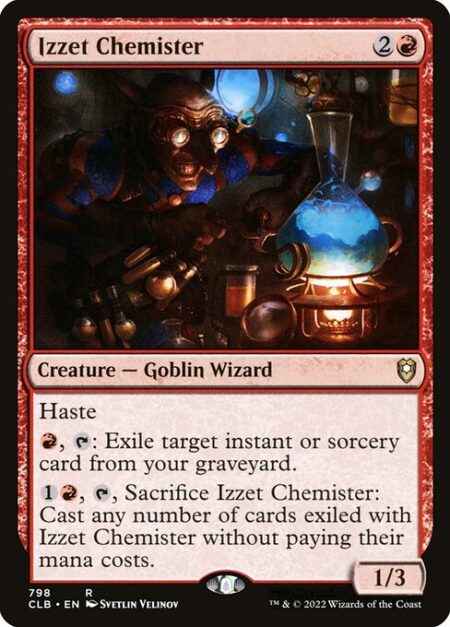 Izzet Chemister - Haste