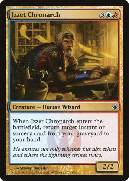 Izzet Chronarch - When Izzet Chronarch enters