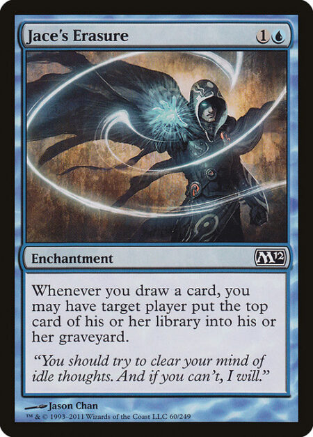 Jace's Erasure - Whenever you draw a card