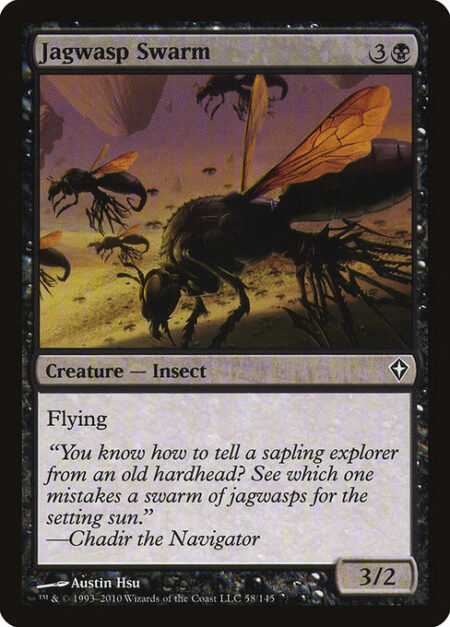 Jagwasp Swarm - Flying