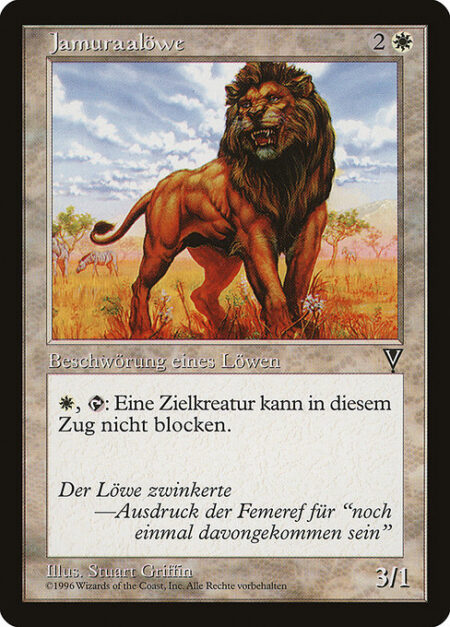 Jamuraan Lion - {W}