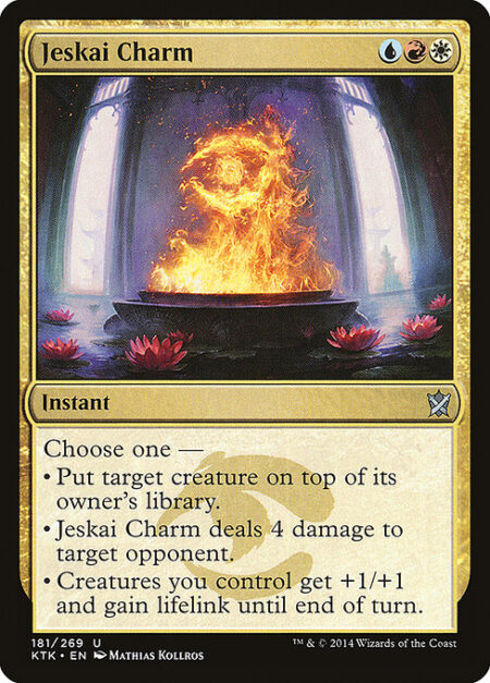 Jeskai Charm - Choose one —