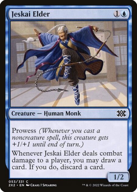 Jeskai Elder - Prowess (Whenever you cast a noncreature spell