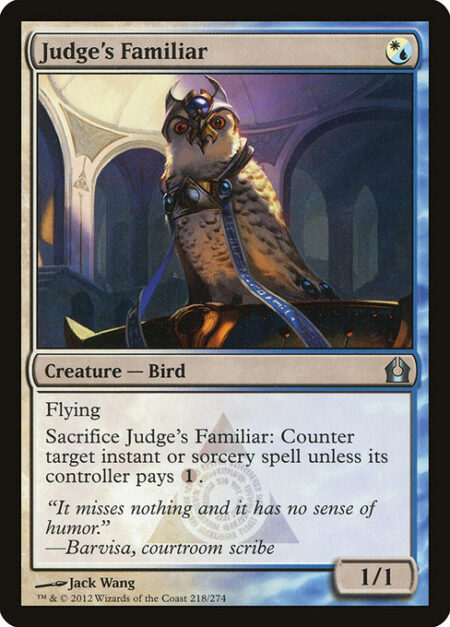 Judge's Familiar - Flying