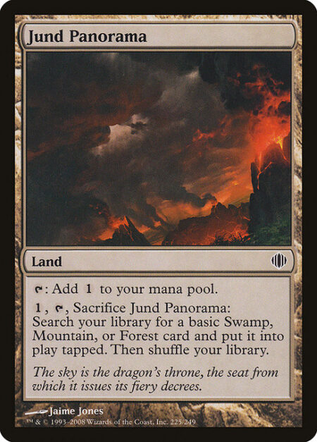 Jund Panorama - {T}: Add {C}.