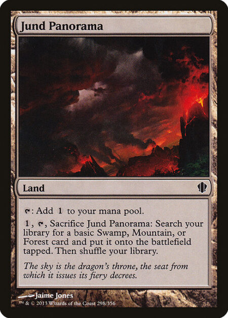 Jund Panorama - {T}: Add {C}.