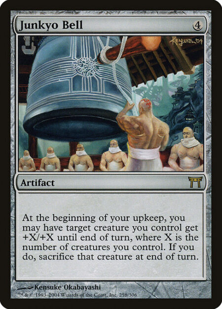 Junkyo Bell - At the beginning of your upkeep