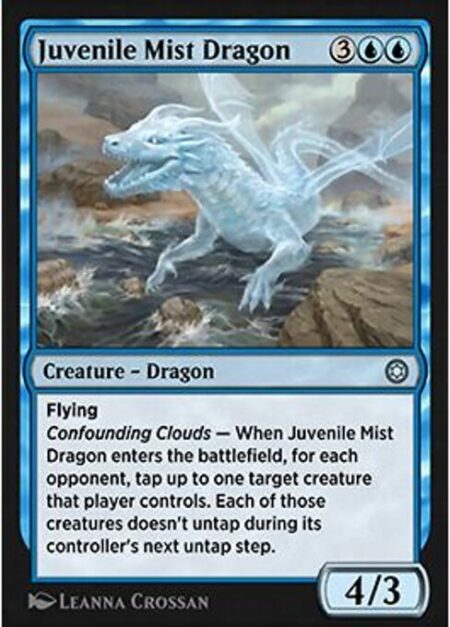 Juvenile Mist Dragon - Flying