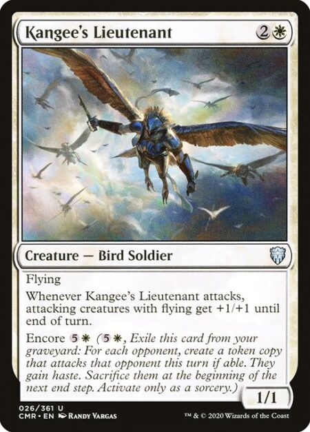 Kangee's Lieutenant - Flying