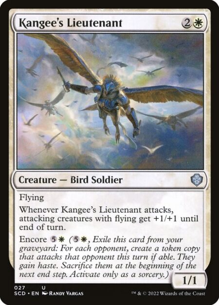 Kangee's Lieutenant - Flying