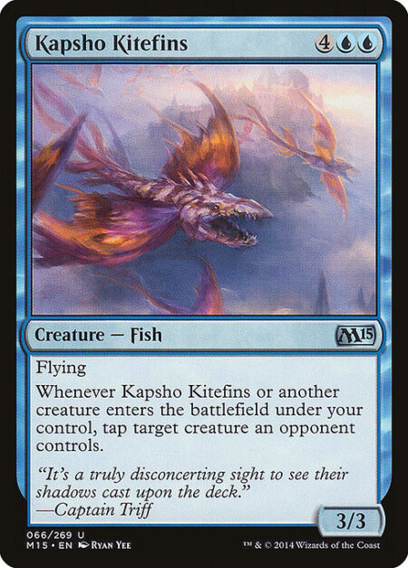 Kapsho Kitefins - Flying