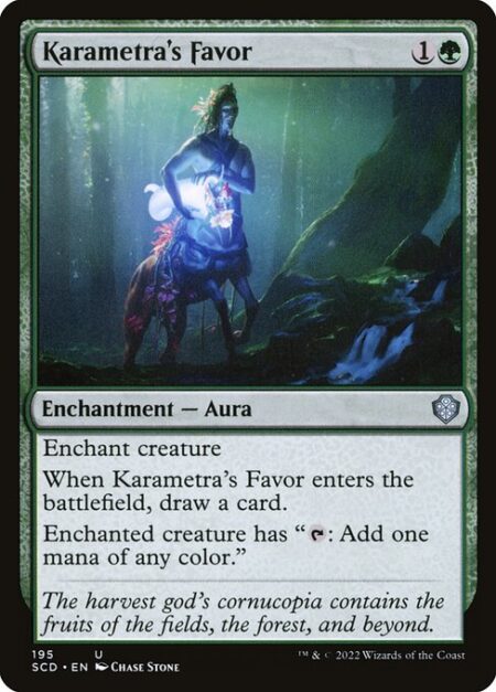 Karametra's Favor - Enchant creature