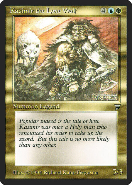 Kasimir the Lone Wolf -