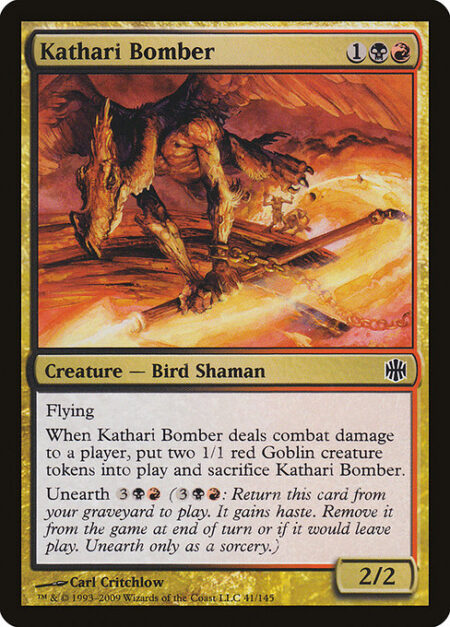 Kathari Bomber - Flying