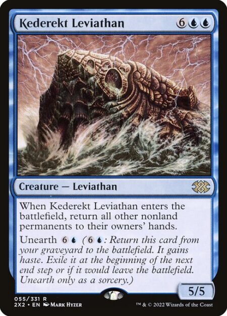 Kederekt Leviathan - When Kederekt Leviathan enters the battlefield