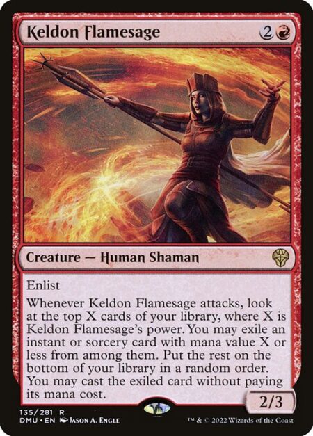 Keldon Flamesage - Enlist