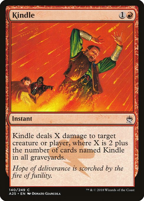 Kindle: A Spark in Magic the Gathering