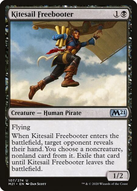 Kitesail Freebooter - Flying